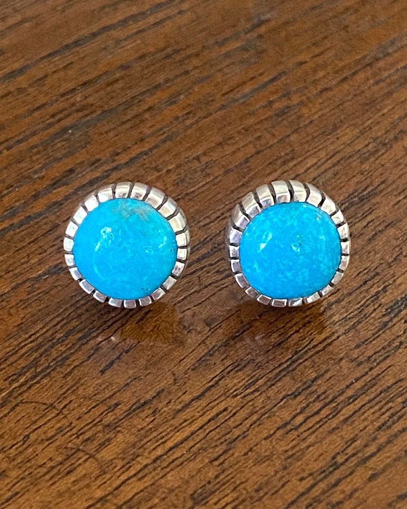 Craig Agoodie Turquoise Stud Earrings