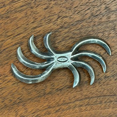 Navajo Silver Cast Pin