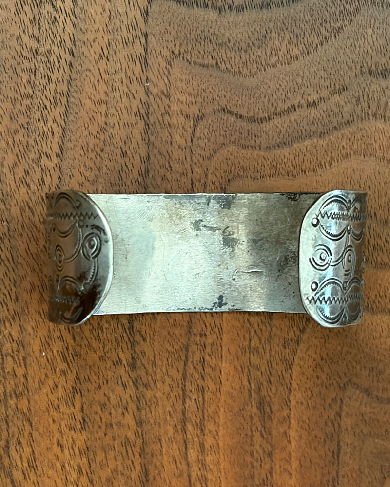 Silver Pueblo Stamped Bracelet
