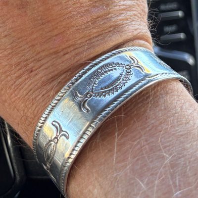 C.1890s Navajo Silver Bracelet