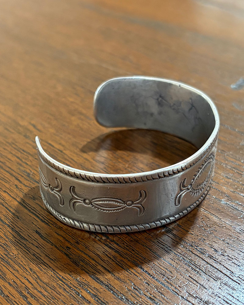 C.1890s Navajo Silver Bracelet