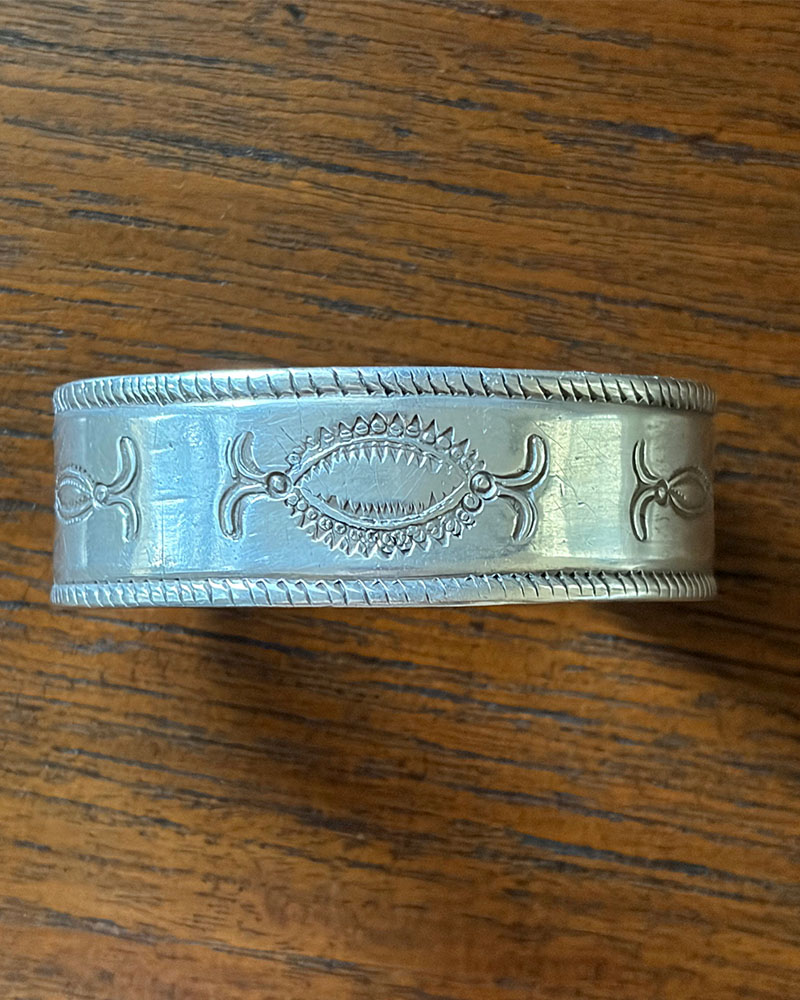 C.1890s Navajo Silver Bracelet