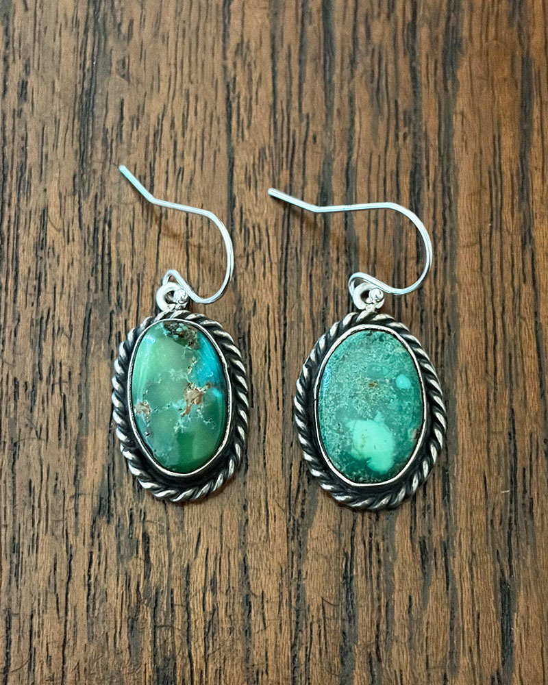 Cerrillos Turquoise Drop Earrings