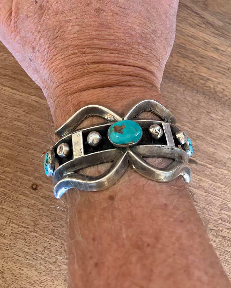 Ramone Platero Cast Silver Bracelet