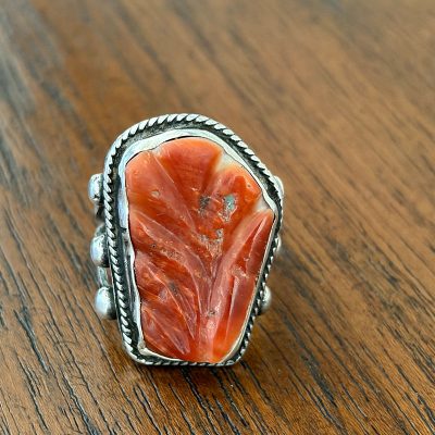 Leekya Deyuse Leaf Ring