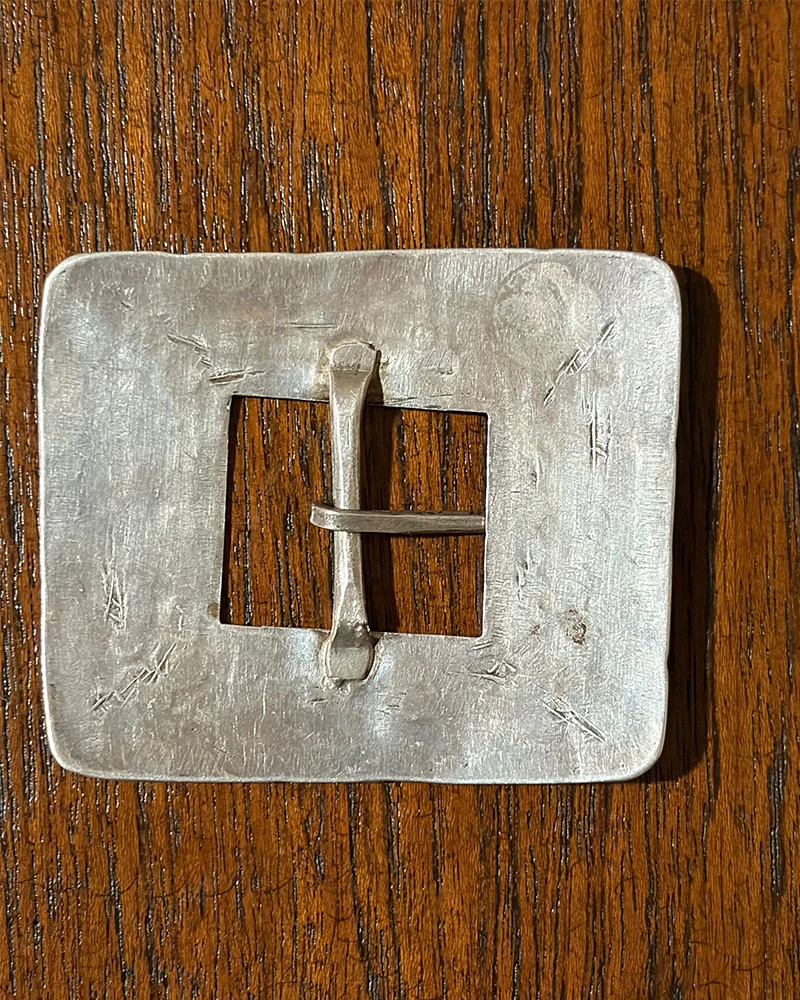 Navajo INGOT Stamped Buckle