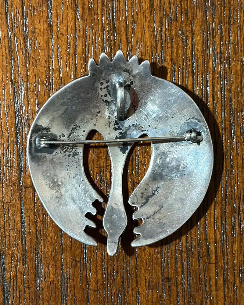 Hopi Overlay Pin Pendant