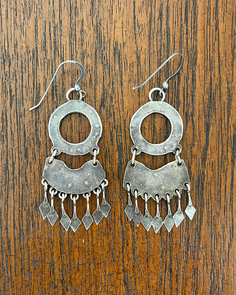 Zuni Dishta Turquoise Earrings
