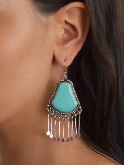 Liz Wallace Turquoise Earrings