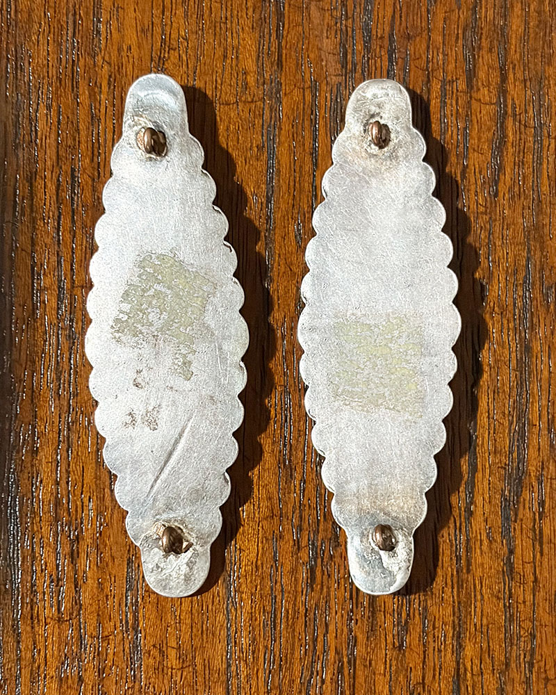 Pair Of Early Navajo Buttons