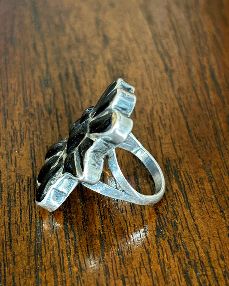 Navajo Jet Ring
