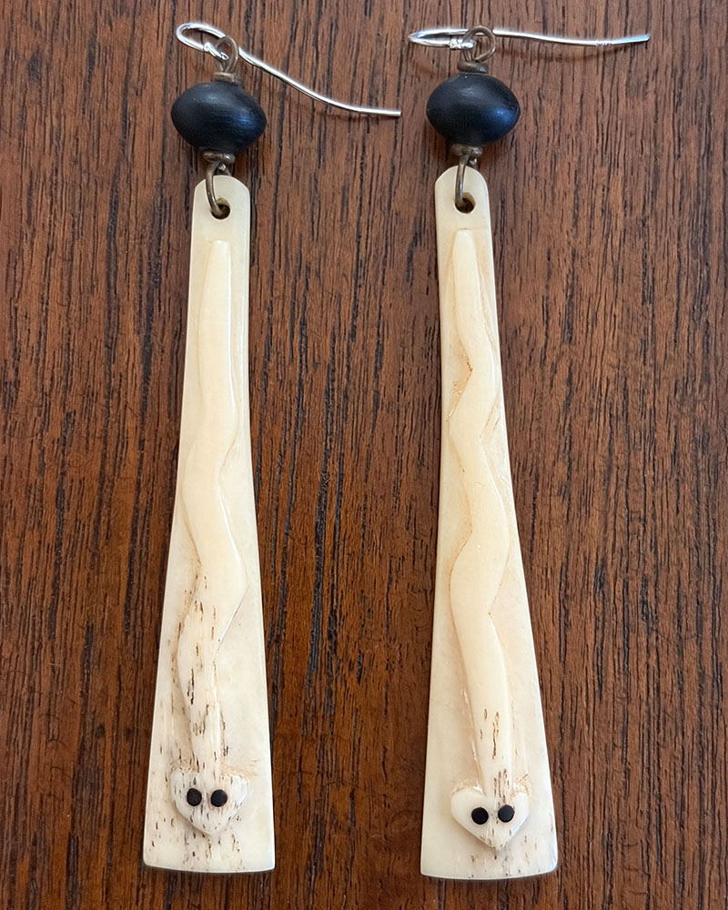 Winnebago Bone Earrings