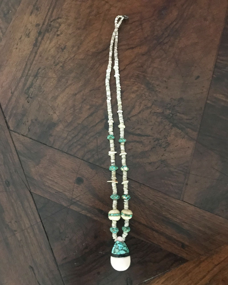 CIJ-T-5t Santo Domingo Shell Necklace