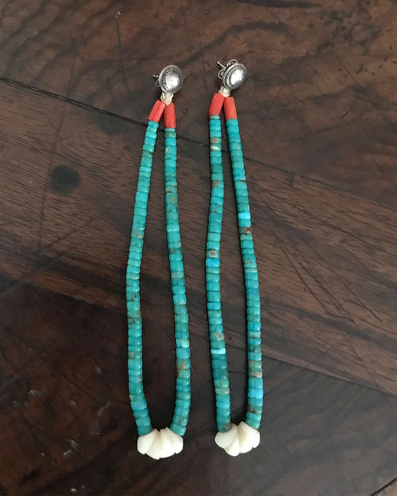 Turquoise Jacla Earrings