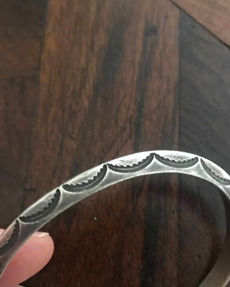 Narrow Navajo Bracelet