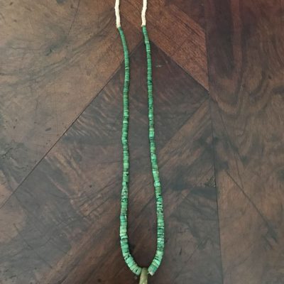 Cerrillos Turquoise Heishi Necklace