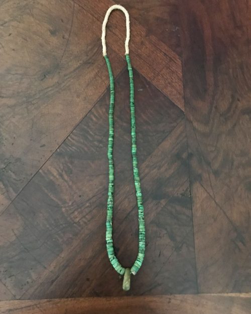 Cerrillos Turquoise Heishi Necklace