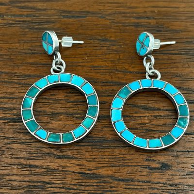 Zuni Channel Inlay Earrings