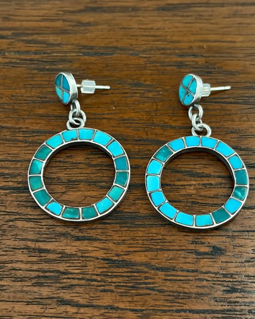 Zuni Channel Inlay Earrings