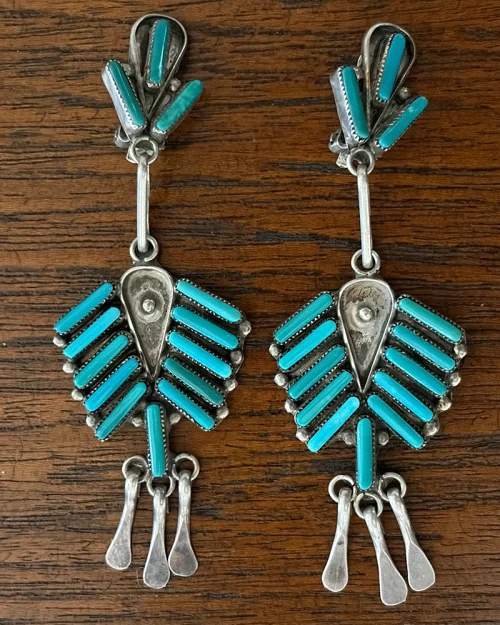 Zuni Petti Point Earrings