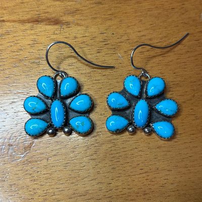 Hallmarked Navajo Guild Earrings