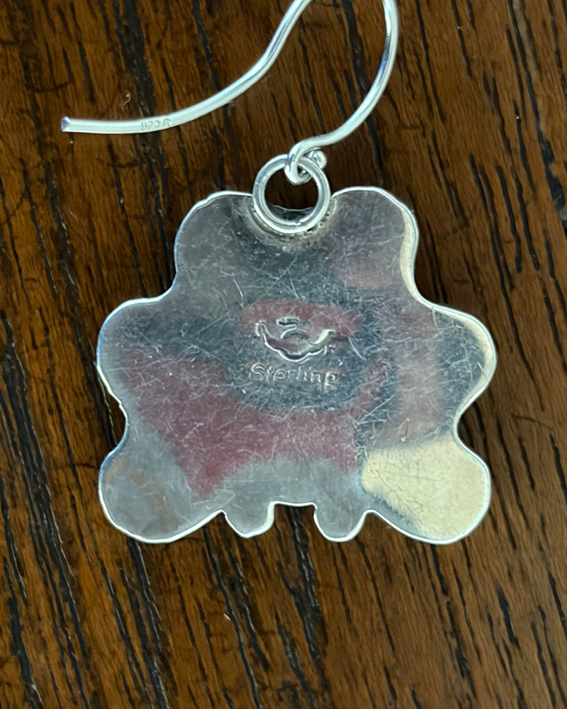 Hallmarked Navajo Guild Earrings