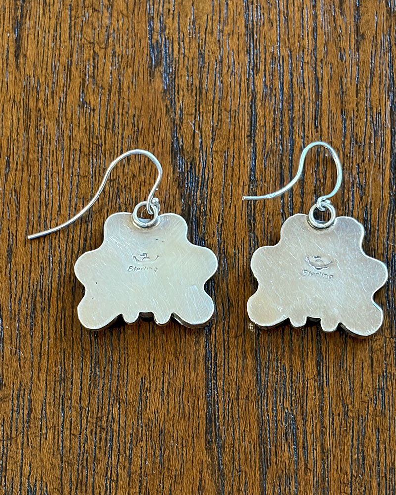 Hallmarked Navajo Guild Earrings