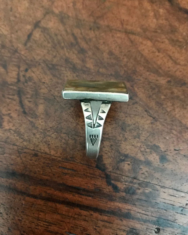 Osage Indian Shell Ring