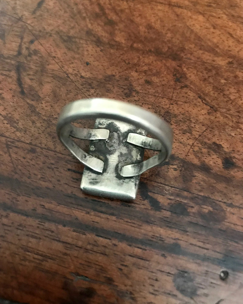 Osage Indian Shell Ring