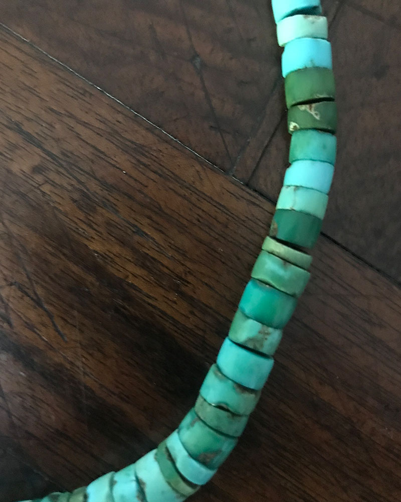 Strand Of Turquoise Heishi