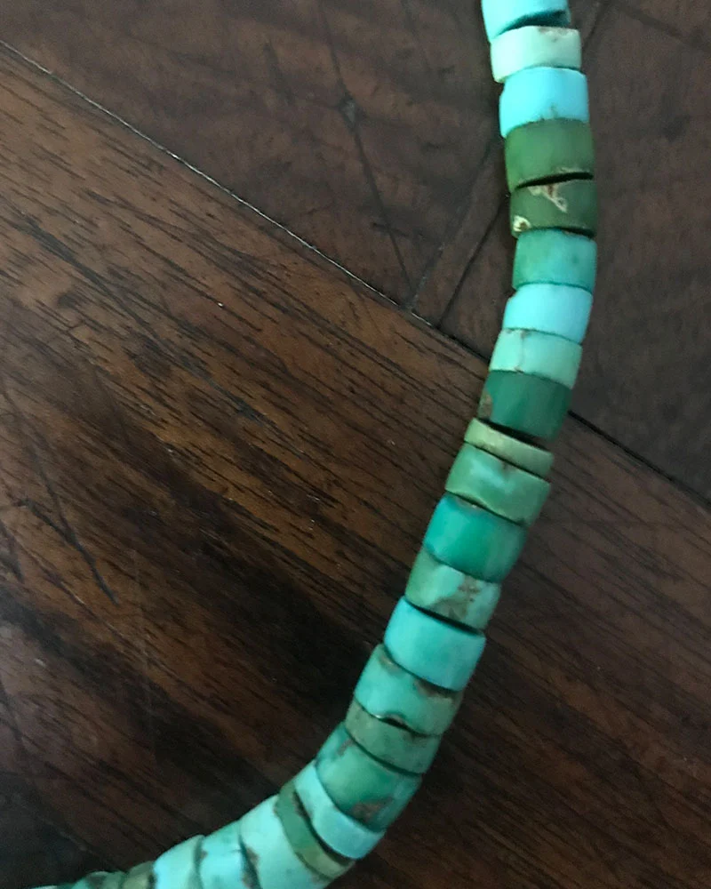 Strand Of Turquoise Heishi