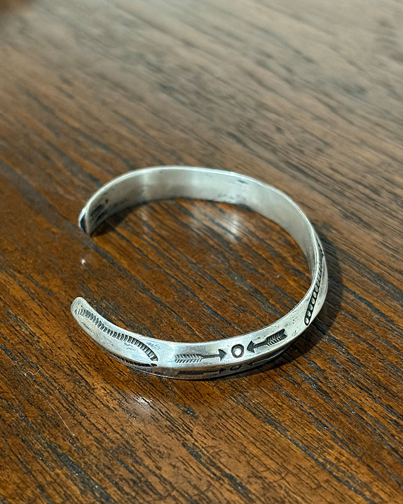Navajo Arrow Stamped Bracelet