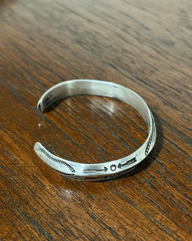 Navajo Arrow Stamped Bracelet