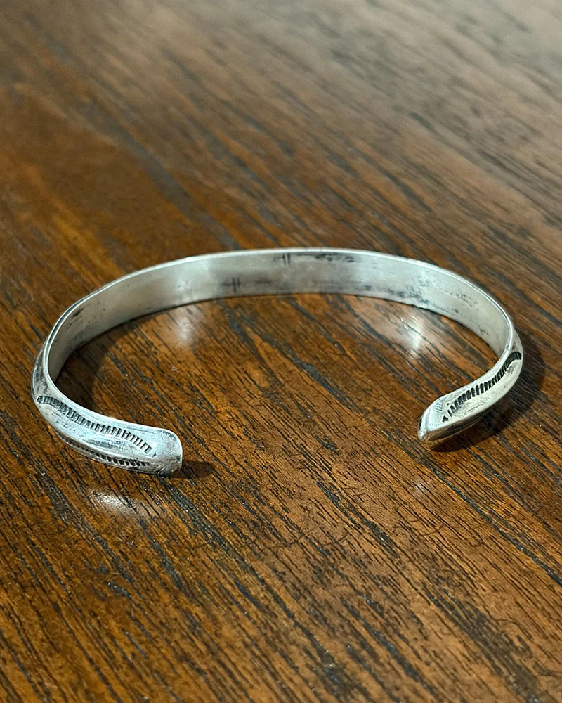 Navajo Arrow Stamped Bracelet