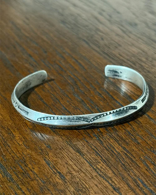 Navajo Arrow Stamped Bracelet