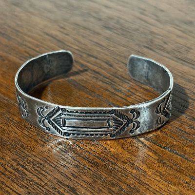 Heavily Stamped Navajo Bracelet