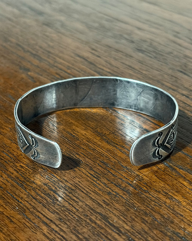 Heavily Stamped Navajo Bracelet