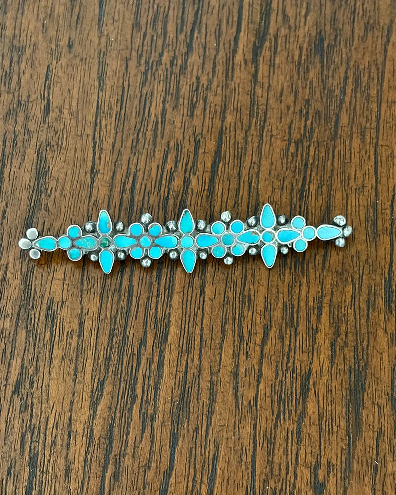 Dishta Turquoise Pin