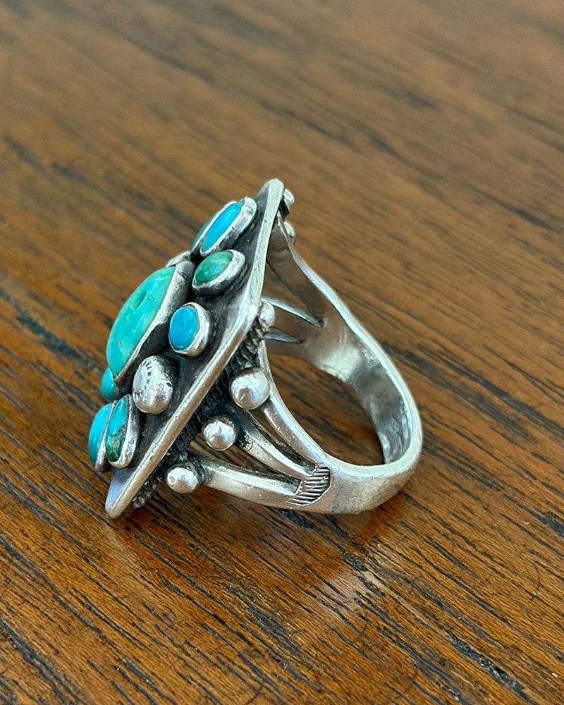 Heavy Silver Navajo Ring Heavy Silver Navajo Ring