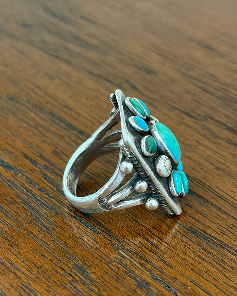Heavy Silver Navajo Ring Heavy Silver Navajo Ring