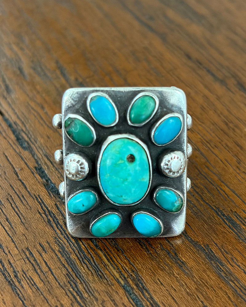 Heavy Silver Navajo Ring