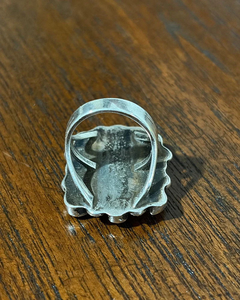 Navajo Stylized Turquoise Ring