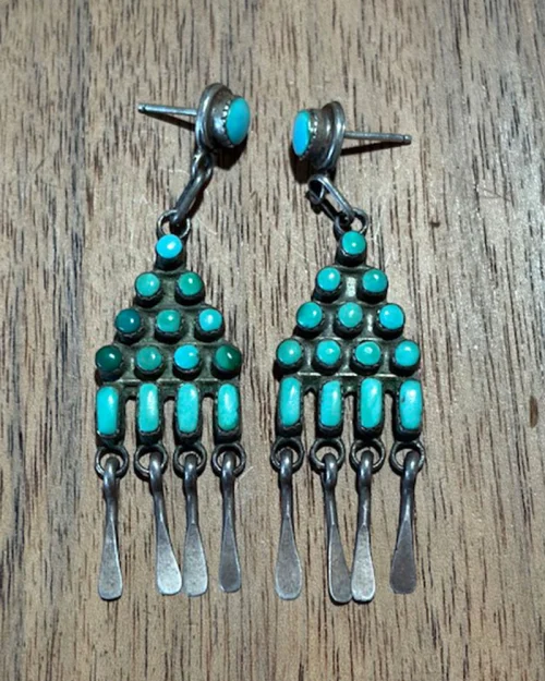 Zuni Turquoise Earrings