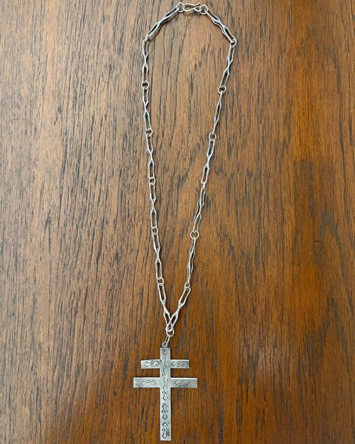 Unique Pueblo Silver Necklace