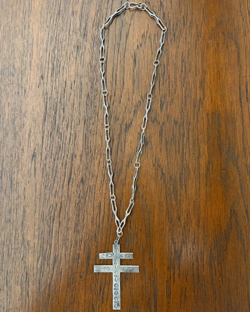 Unique Pueblo Silver Necklace