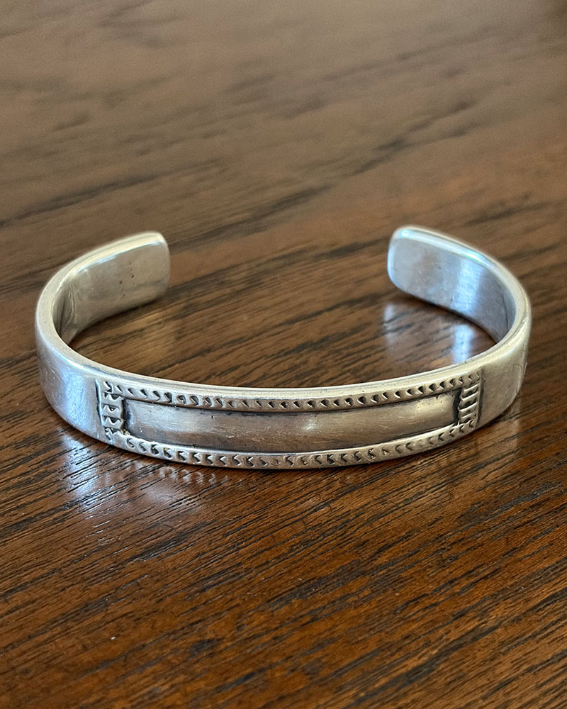 NAVAJO INGOT BRACELET c1880-1900