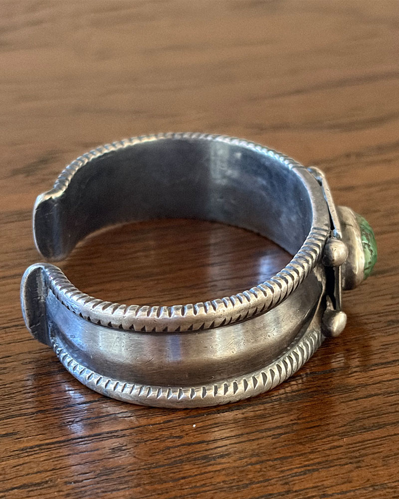 Single Stone Navajo Bracelet Single Stone Navajo Bracelet