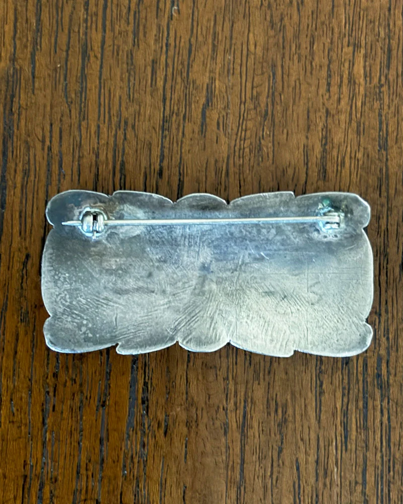 Silver Navajo Pin